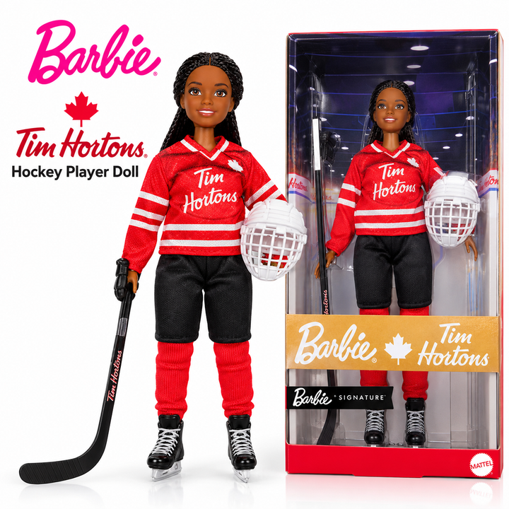 Barbie Signature Tim Hortons Collectible Doll – Hockey-Themed Outfit