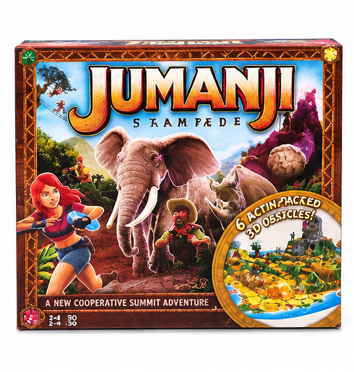 Jumanji Stampede – Cooperative Board Game Adventure