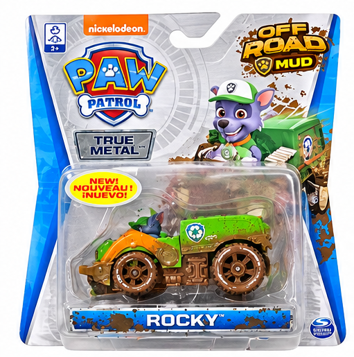 PAW Patrol Rocky Off-Road Mud Vehicle Toy