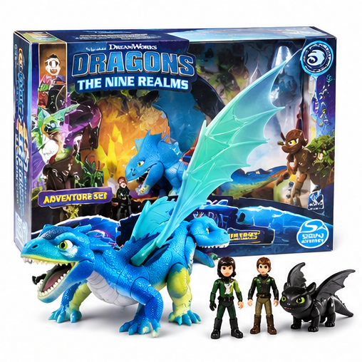 DreamWorks Dragons The Nine Realms Adventure Set