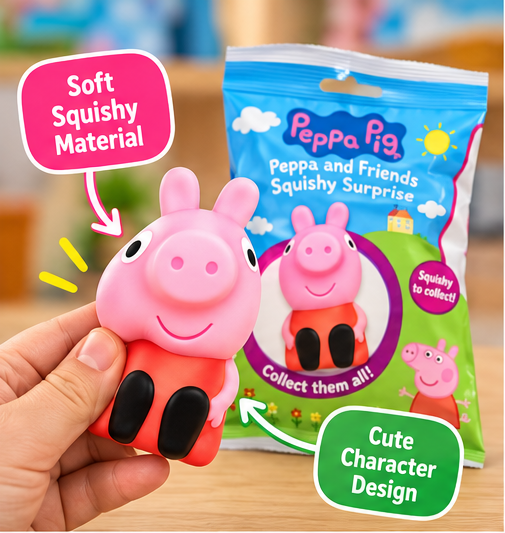Peppa Pig Squishy Surprise Collectible Toy