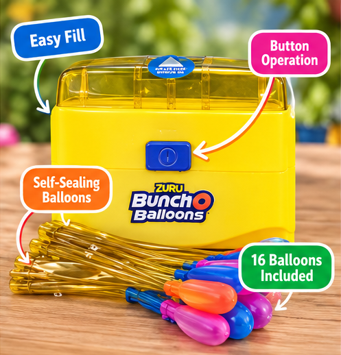 ZURU Bunch O Balloons – Self-Sealing Party Balloons