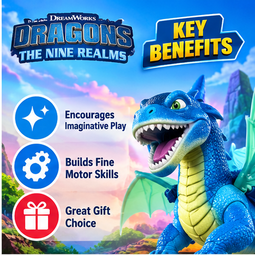 DreamWorks Dragons The Nine Realms Adventure Set