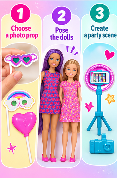 Barbie Celebration Fun Doll Set with Accessories