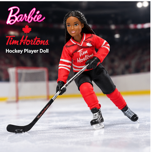 Barbie Signature Tim Hortons Collectible Doll – Hockey-Themed Outfit