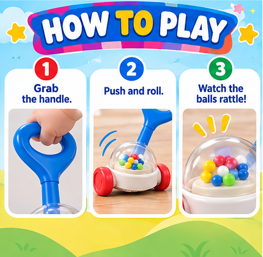 Fisher-Price Corn Popper Rattle – Baby Toy