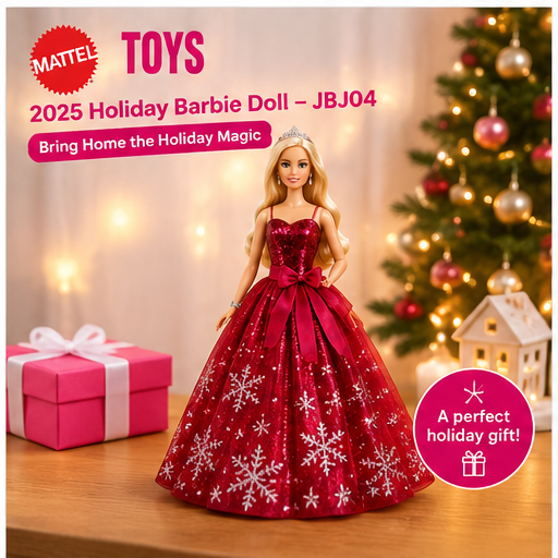 Barbie 2025 Holiday Doll – Special Edition Collectible Fashion Doll