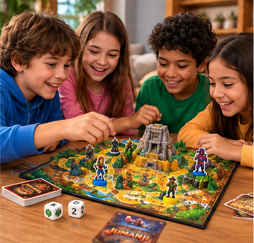 Jumanji Stampede – Cooperative Board Game Adventure