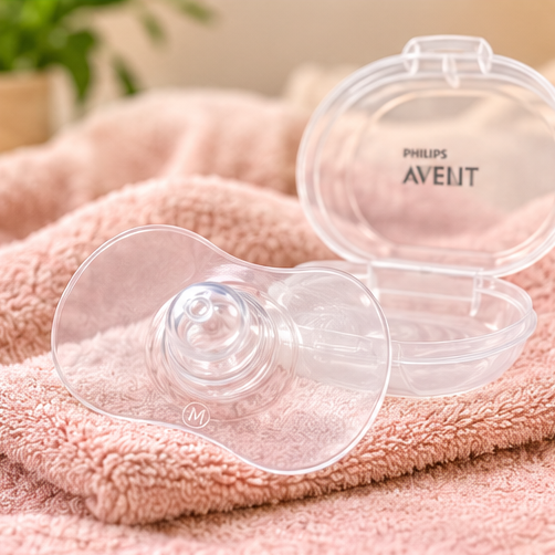 Philips Avent Nipple Shields, Medium (21 mm), with Sterilising Case