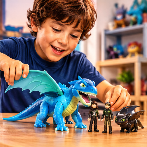 DreamWorks Dragons The Nine Realms Adventure Set