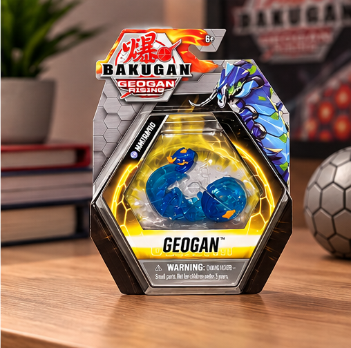 Bakugan Geogan Rising – Geogan Transforming Figure