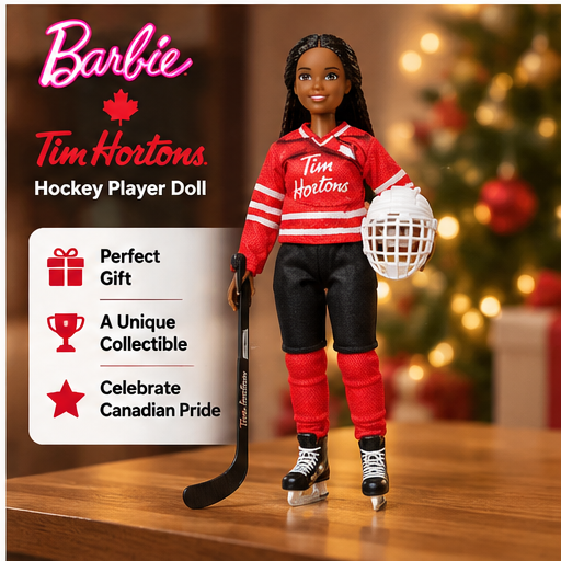 Barbie Signature Tim Hortons Collectible Doll – Hockey-Themed Outfit