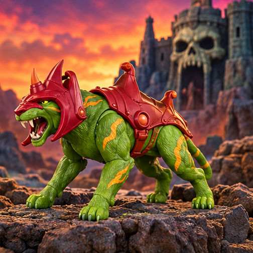 Jurassic World Rebirth Deluxe Battle Cat Dinosaur Figure