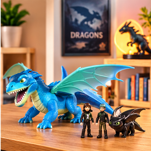 DreamWorks Dragons The Nine Realms Adventure Set