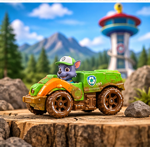 PAW Patrol Rocky Off-Road Mud Vehicle Toy