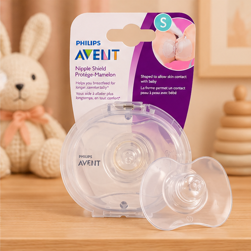 Philips Avent Nipple Shields, Small (15 mm), with Sterilising Case