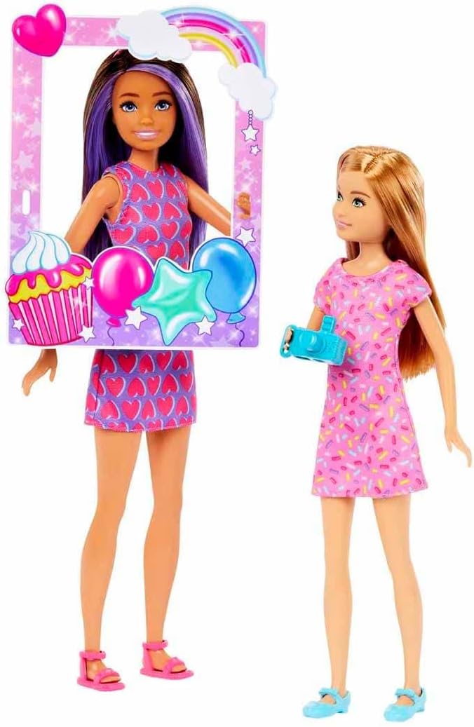 Barbie Celebration Fun Skipper & Stacie Doll Set