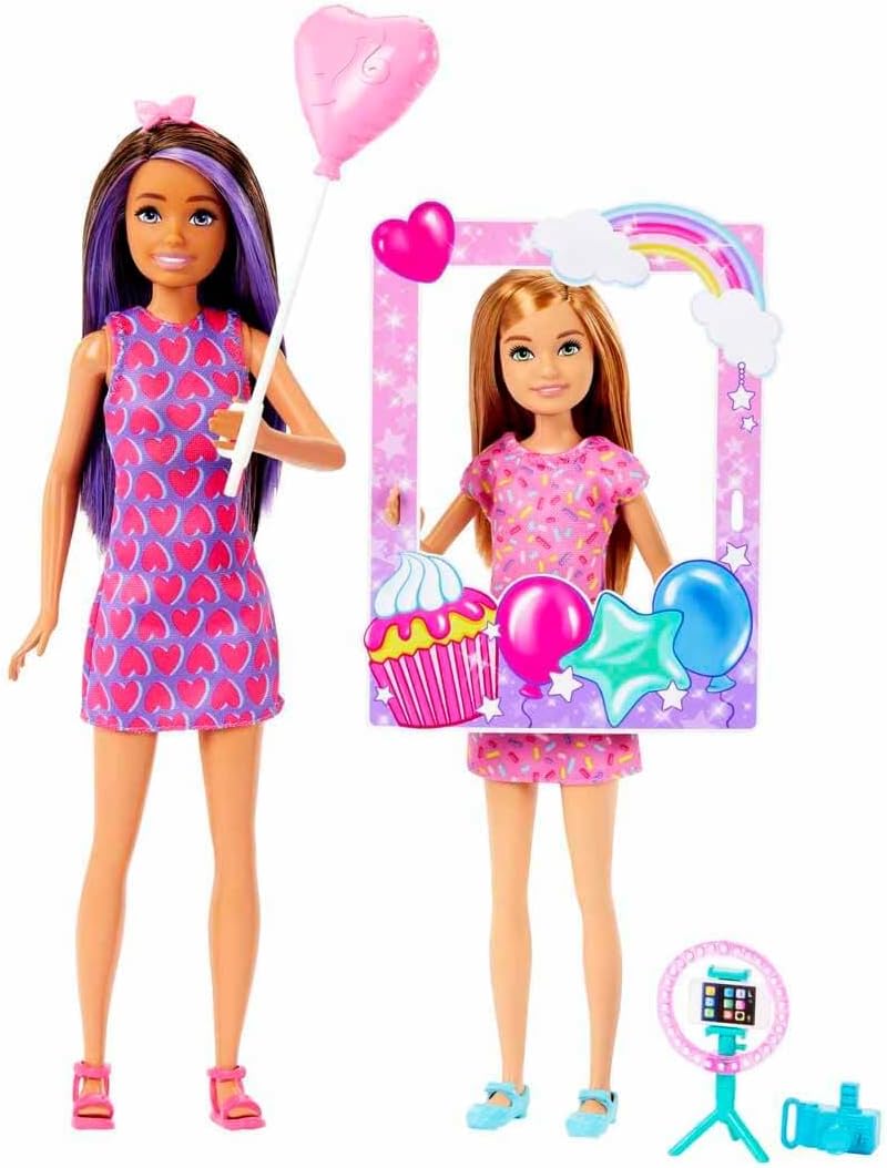 Barbie Celebration Fun Skipper & Stacie Doll Set