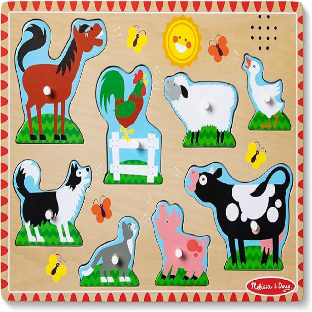 Melissa & Doug Animals Sound Puzzle