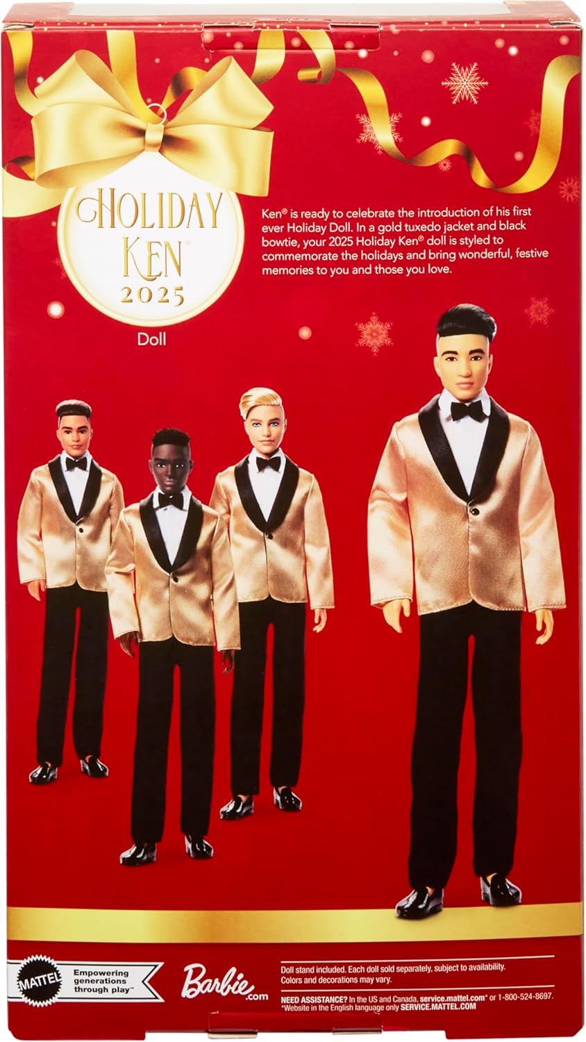 Barbie Signature 2025 Holiday Ken Doll