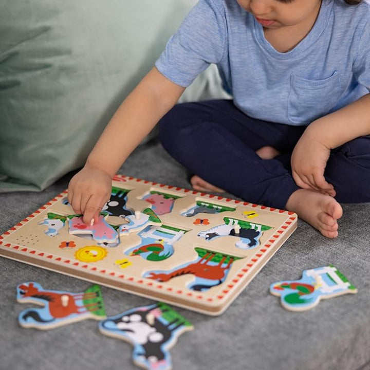 Melissa & Doug Animals Sound Puzzle