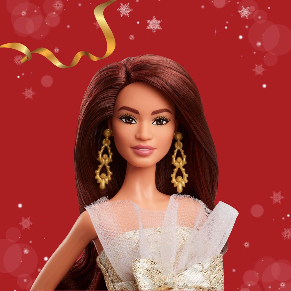Barbie Signature 2025 Holiday Doll (Dark Hair)