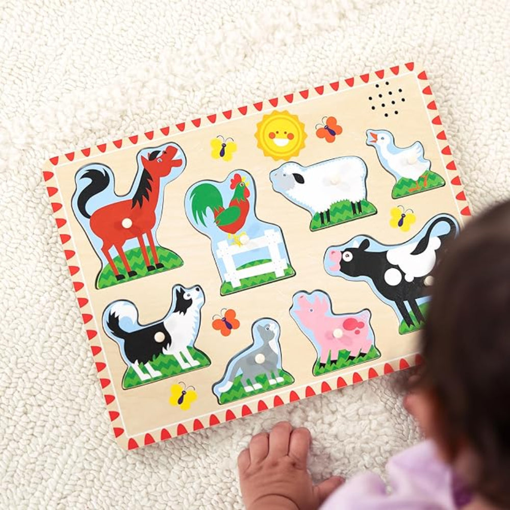 Melissa & Doug Animals Sound Puzzle