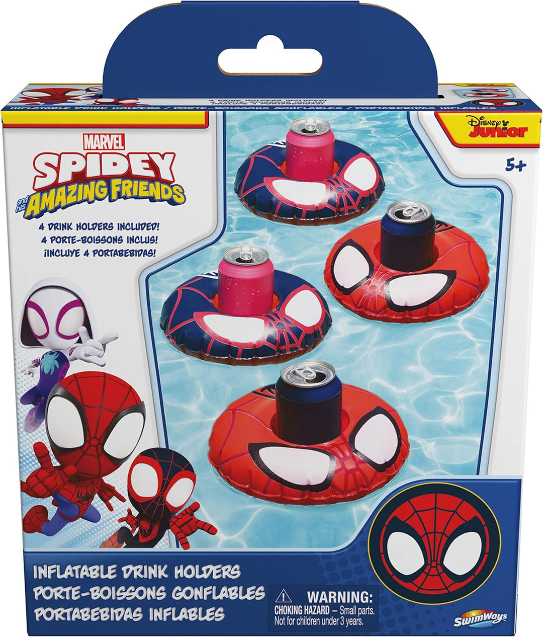SwimWays Spider-Man Pool Float Set