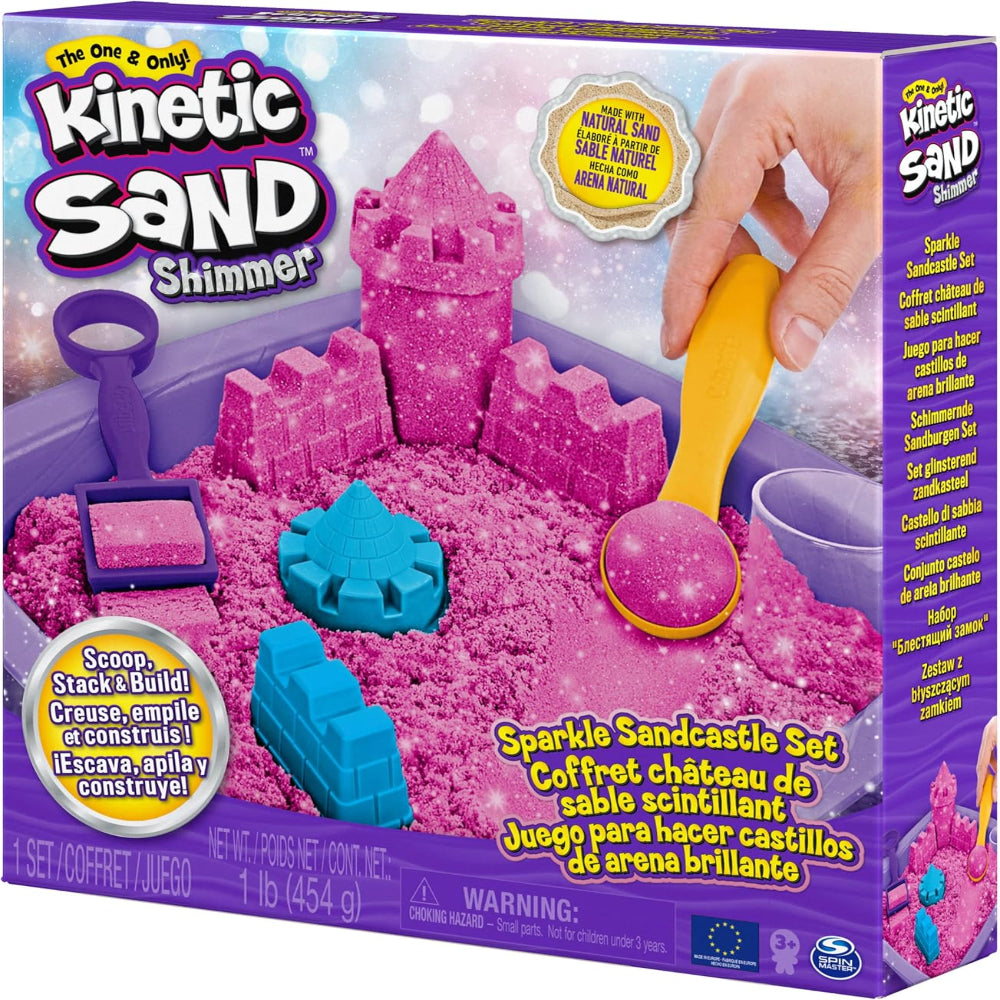 Kinetic Sand Shimmer Castle Playset