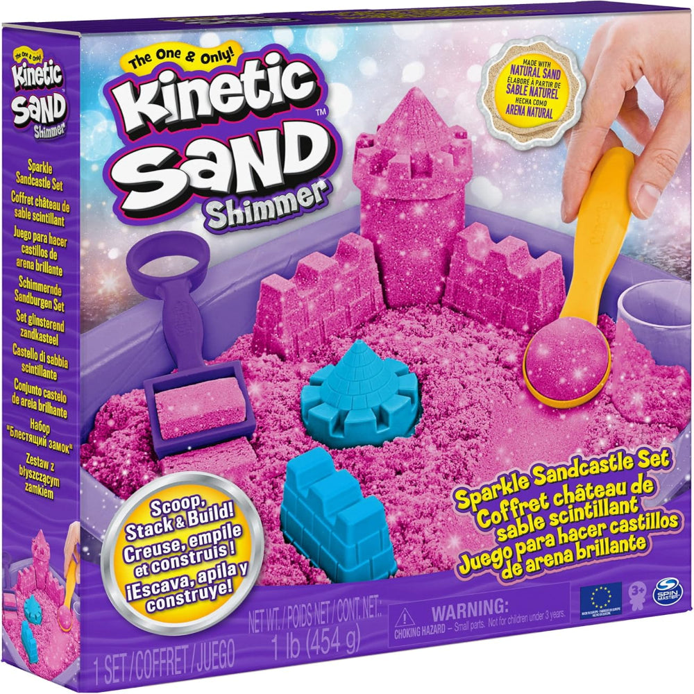 Kinetic Sand Shimmer Castle Playset