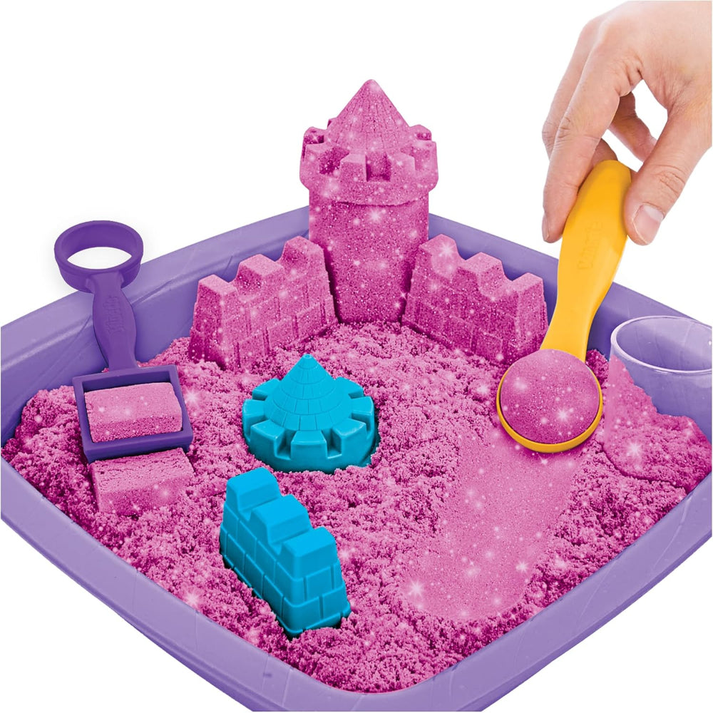 Kinetic Sand Shimmer Castle Playset