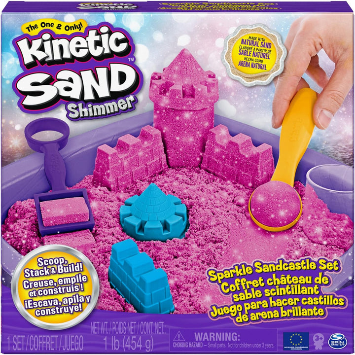 Kinetic Sand Shimmer Castle Playset