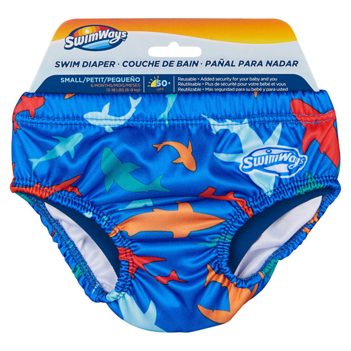 SwimWays Shark Reusable Swim Diaper