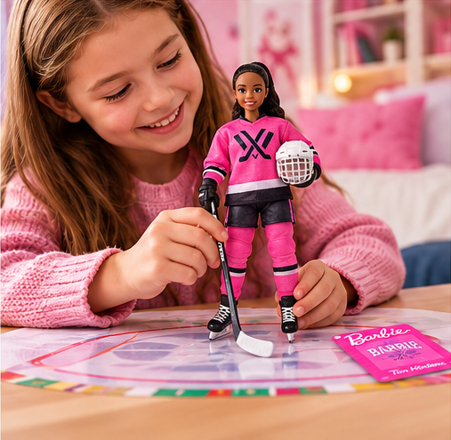 Barbie Tim Hortons PYHLL Doll and Blanket Giftset – Mattel