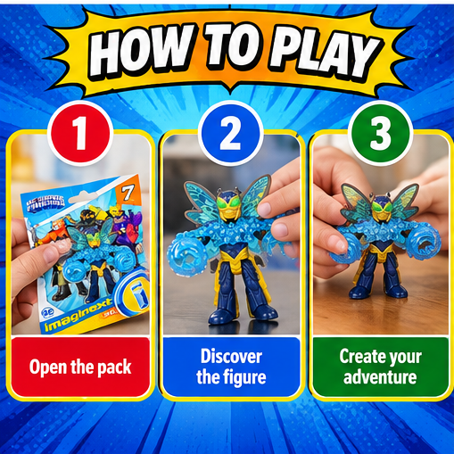 Imaginext DC Super Friends Blue Beetle Action Figure
