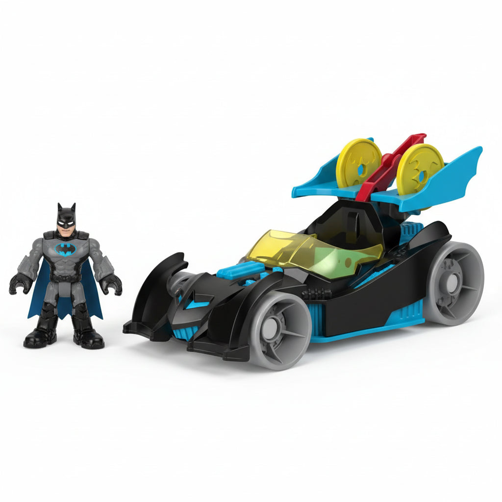 DC Batman Batcycle MagNext Super Speed Bike – 3-in-1 Building Toy