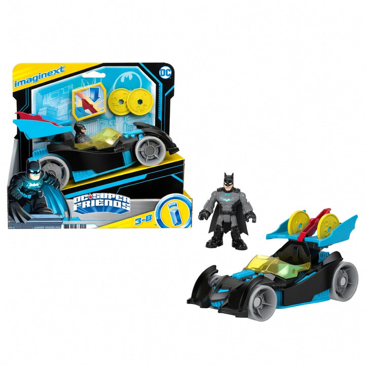 DC Batman Batcycle MagNext Super Speed Bike – 3-in-1 Building Toy