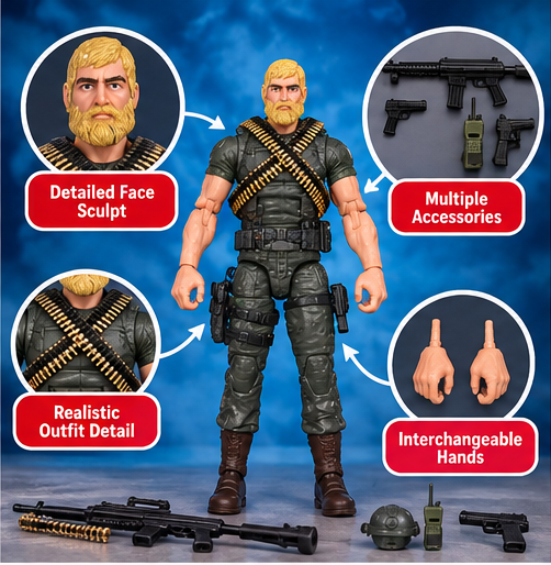 G.I. Joe Craig "Rock 'N Roll" McConnell Action Figure