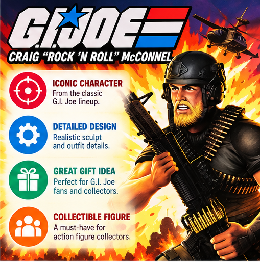 G.I. Joe Craig "Rock 'N Roll" McConnell Action Figure