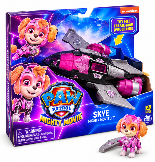 PAW Patrol Skye Mighty Movie Jet Toy