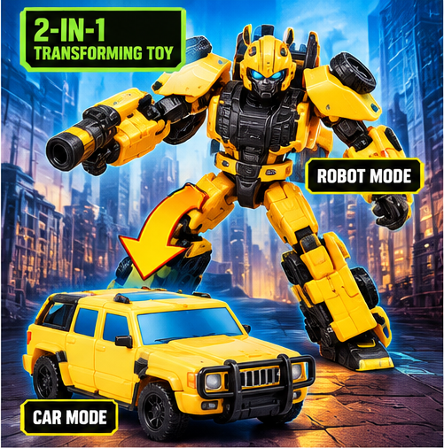 Transformers Bumblebee Beast Alliance – Bumblebee Action Figure, Yellow Sports Car