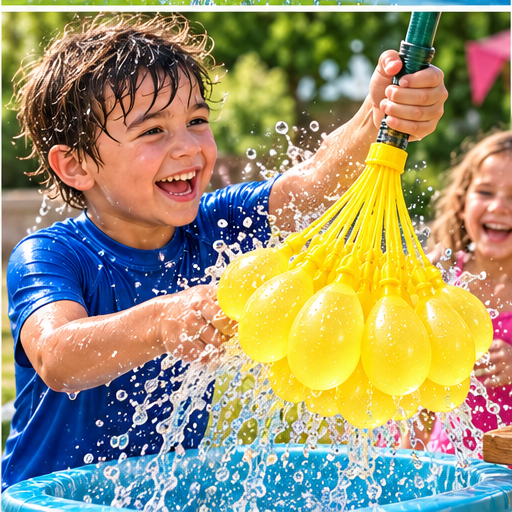 ZURU Bunch O Balloons Self-Sealing Party Balloons – Yellow, 24 Count