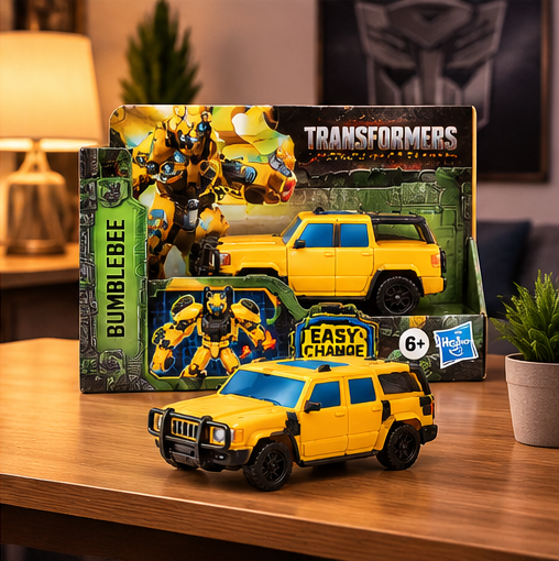 Transformers Bumblebee Beast Alliance – Bumblebee Action Figure, Yellow Sports Car