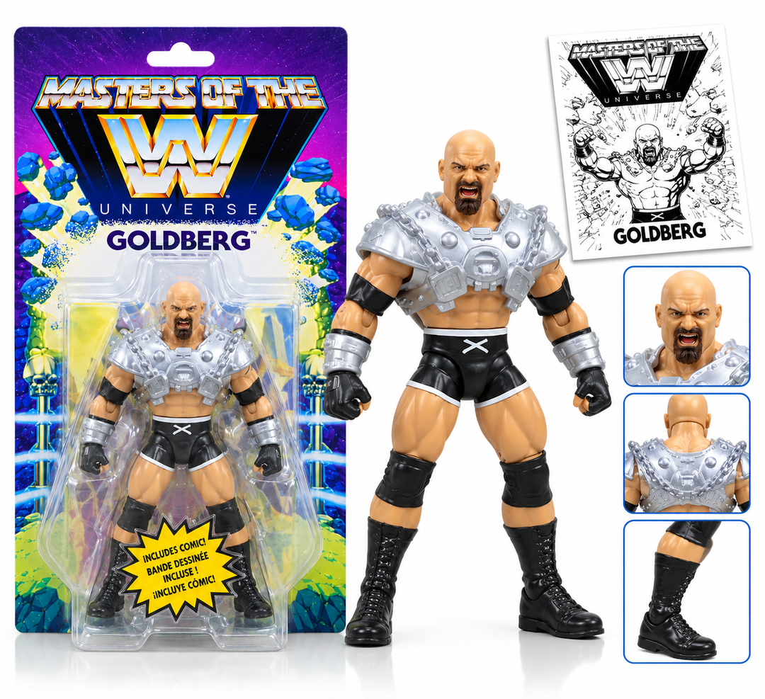 Masters of the WWE Universe Goldberg Action Figure