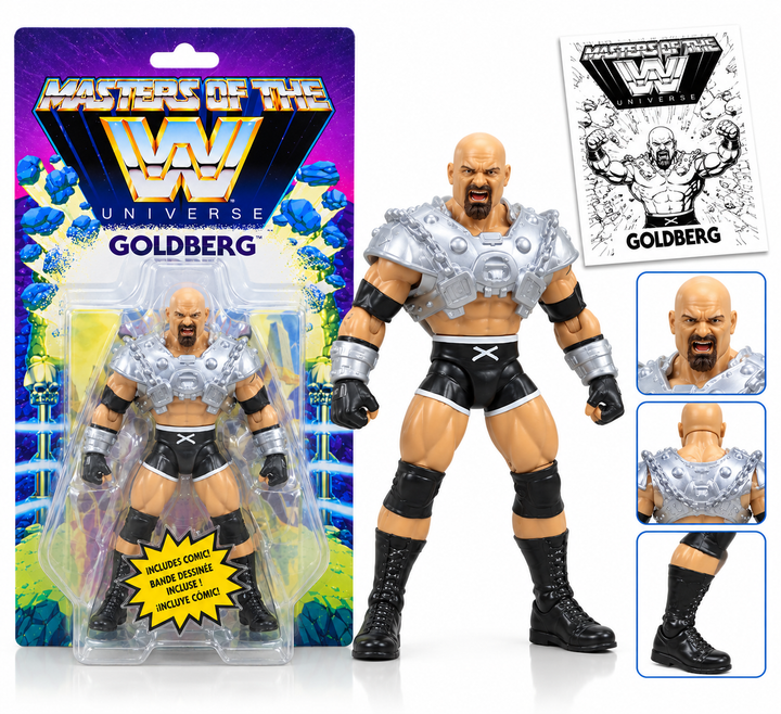 Masters of the WWE Universe Goldberg Action Figure