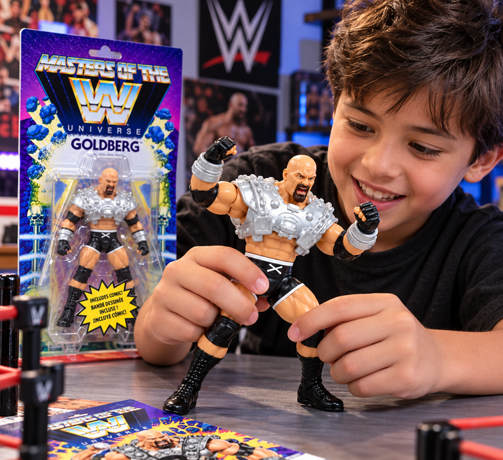 Masters of the WWE Universe Goldberg Action Figure