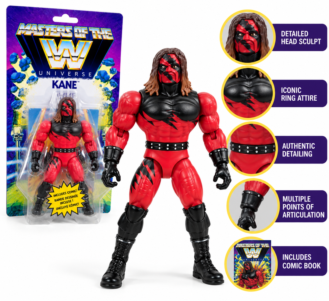 Masters of the WWE Universe Kane Action Figure