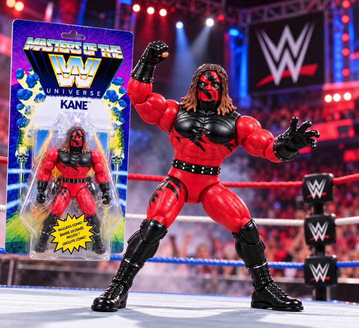 Masters of the WWE Universe Kane Action Figure