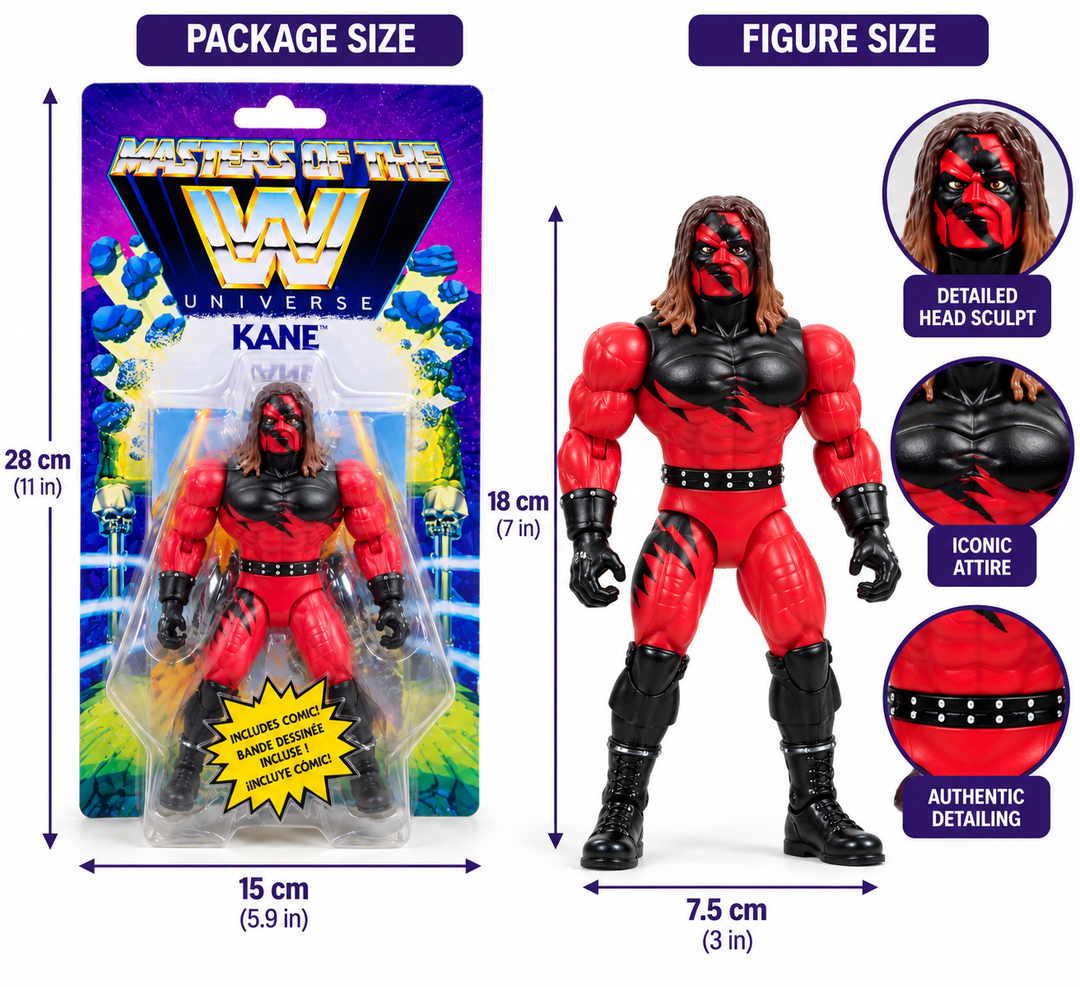 Masters of the WWE Universe Kane Action Figure