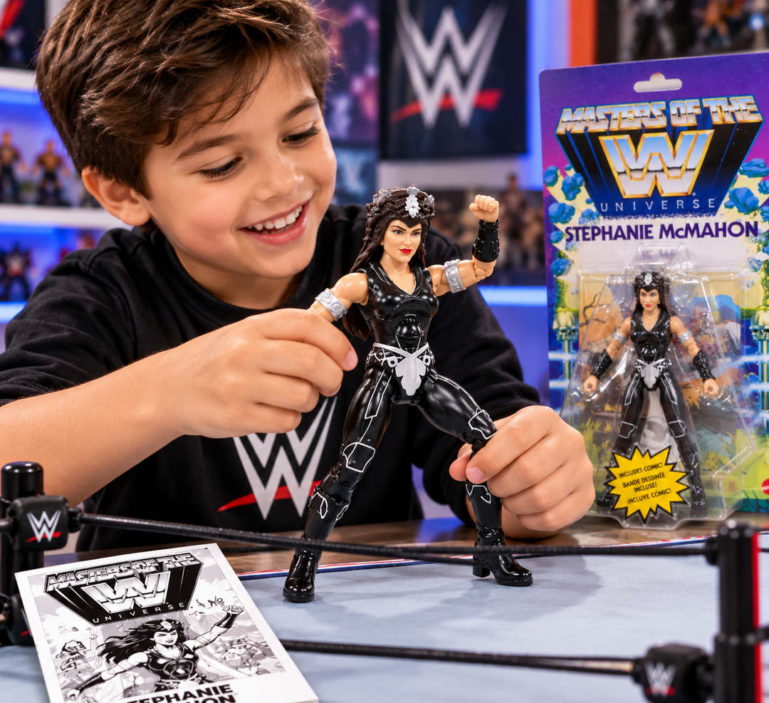 Masters of the WWE Universe Stephanie McMahon Action Figure
